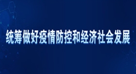 統(tǒng)籌做好疫情防控和經(jīng)濟社會發(fā)展