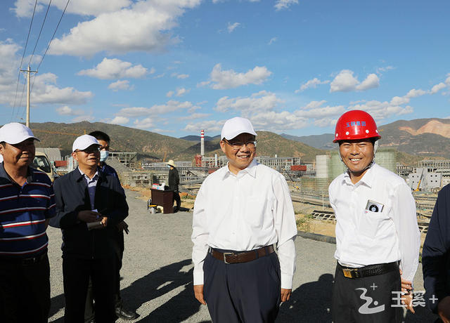 2022年11月24日,王力一行調研玉昆鋼鐵產能置換升級改造項目。 2022年11月24日,王力一行調研玉昆鋼鐵產能置換升級改造項目。.jpg