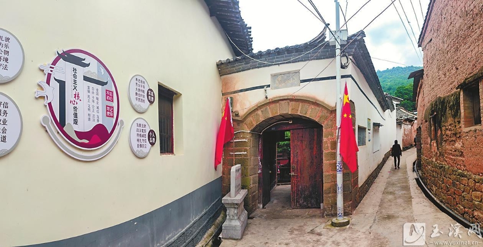 馬克昌故居外景。本報記者 蔡傳兵 攝