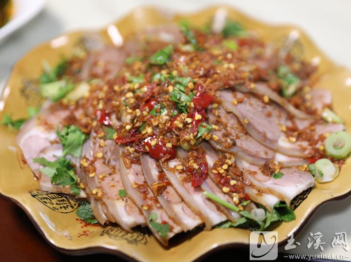 羊肉涼片。