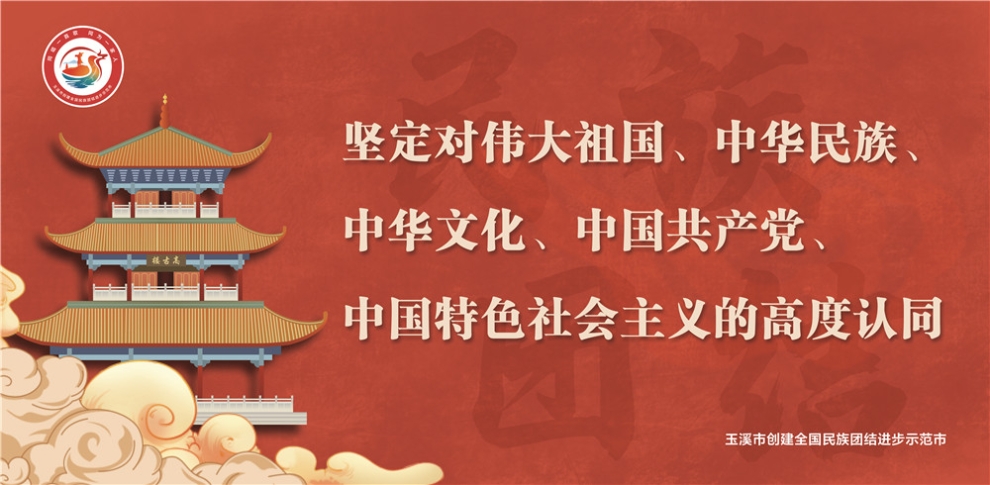 玉溪市民族團結進步宣傳海報6
